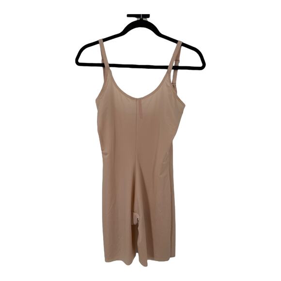 Spanx Bodysuit 10235R Thinstincts 2.0 open bust mid thigh size XL - Picture 4 of 8